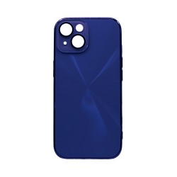 Designer Hard Case with Camera Protection for Apple iPhone 15 Pro Dark Blue